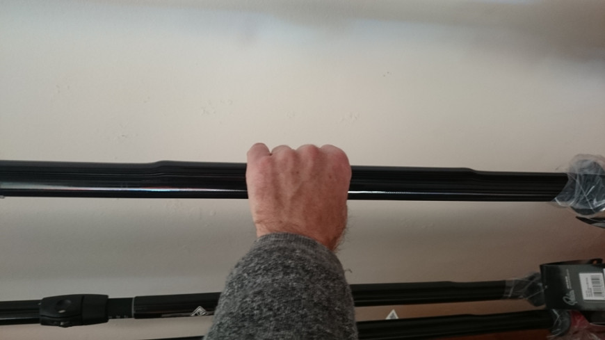 Zona de control de la pala